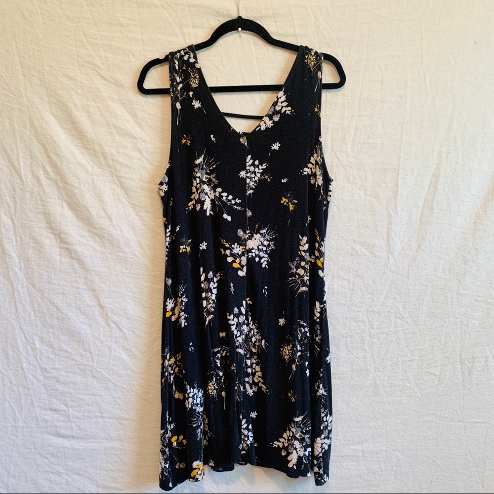 Black Flowy Summer Dress